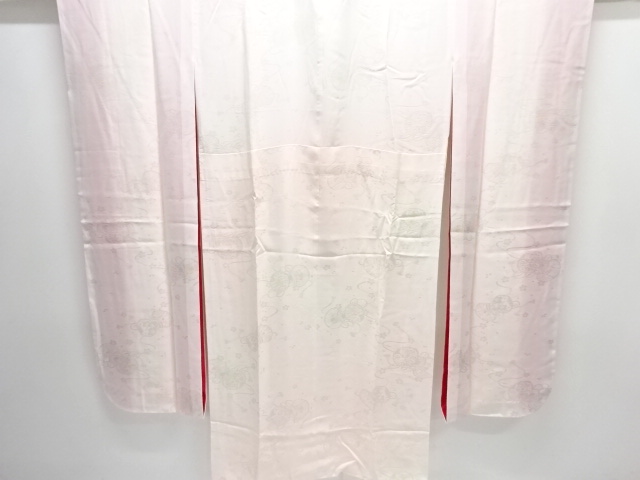 JAPANESE HITOE JUBAN FOR FURISODE / WOVEN DRUM